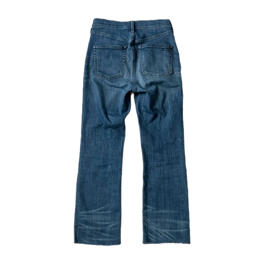 AYR The Bomb Pop High Rise Raw Hem Jeans Medium Wash Blue Size 26 - Picture 3 of 9